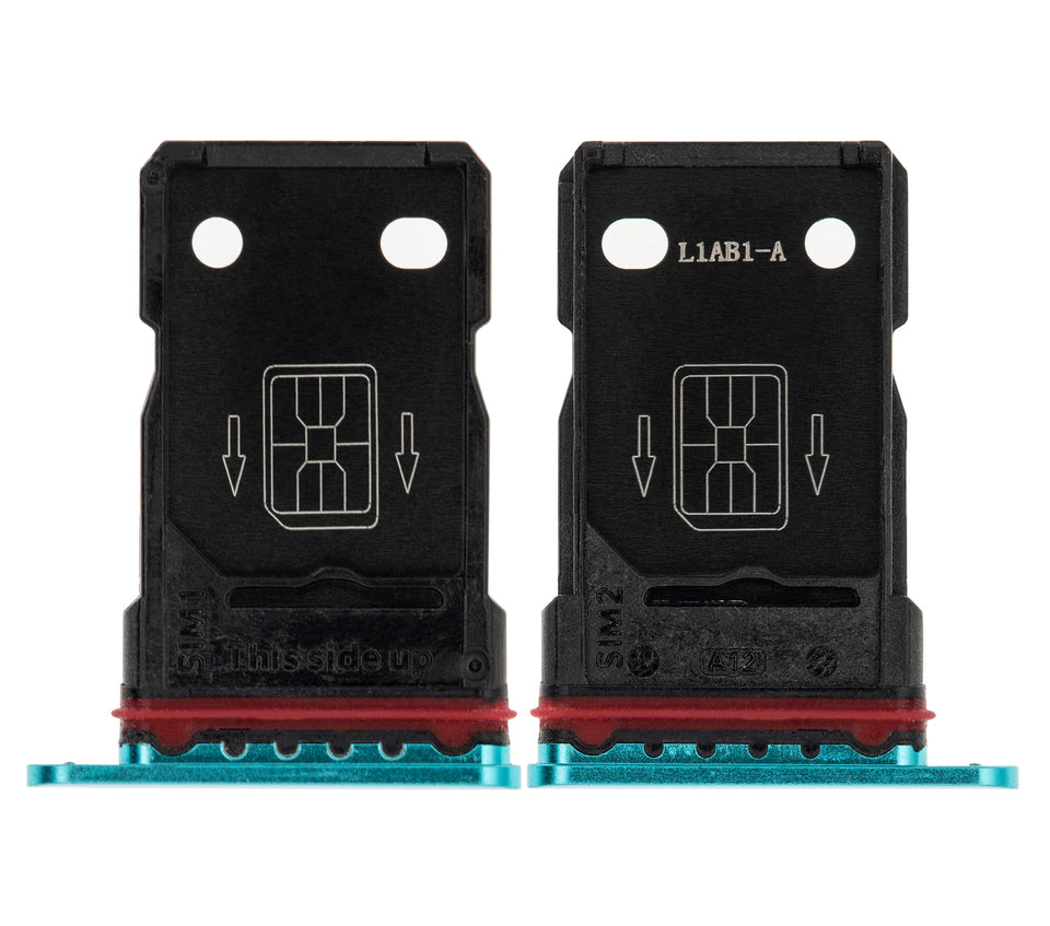 Replacement Dual SIM Card Tray Compatible with OnePlus 8 (Glacial Green)