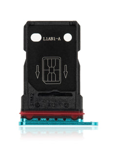 Replacement Dual SIM Card Tray Compatible with OnePlus 8 (Glacial Green)