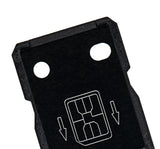 Replacement Dual SIM Card Tray Compatible For OnePlus 8 Pro (Onyx Black)