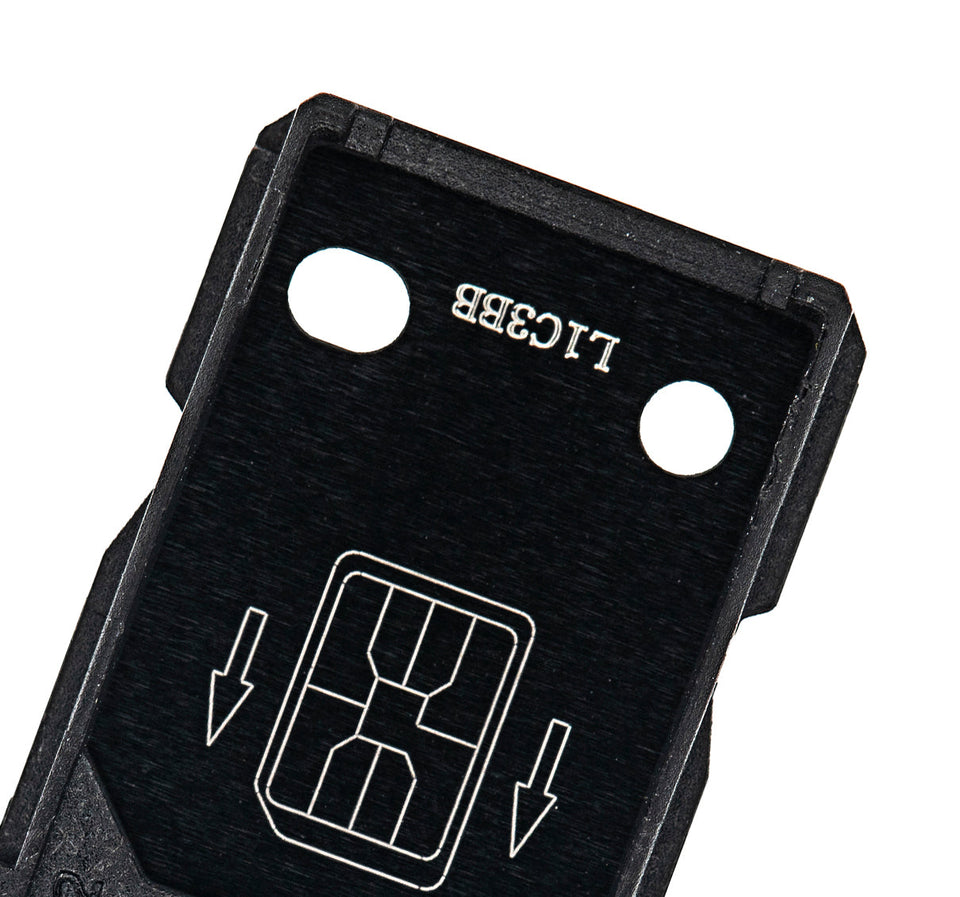Replacement Dual SIM Card Tray Compatible For OnePlus 8 Pro (Onyx Black)