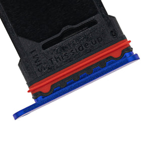Replacement Dual SIM Card Tray Compatible For OnePlus 8 Pro (Blue)