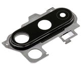 Replacement black back camera lens with bracket for OnePlus 8 Pro smartphone, showing the lens and mounting bracket.