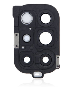 Replacement Back Camera Lens with Bracket Compatible for OnePlus 9R (Lake Blue)