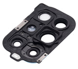 Replacement Back Camera Lens with Bracket Compatible for OnePlus 9R (Lake Blue)