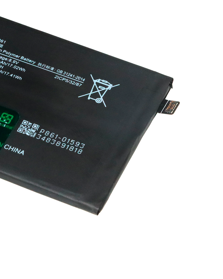 Replacement Battery Compatible with OnePlus Nord 2 5G / OnePlus 9RT (Model BLP861)