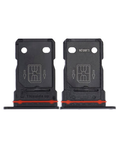 Replacement Dual SIM Card Tray Compatible for OnePlus 9 Pro (Stellar Black)