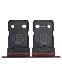 Replacement Dual SIM Card Tray Compatible for OnePlus 9 Pro (Stellar Black)