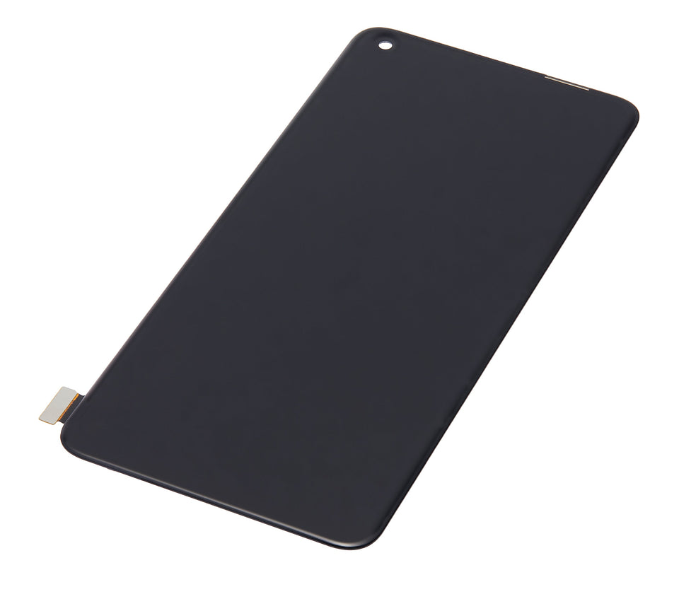 Replacement OLED assembly without frame for OnePlus 8T, Incell aftermarket display in various colors, shown on a white background.