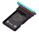 Replacement Dual SIM Card Tray Compatible For OnePlus 8T (Aquamarine Green)