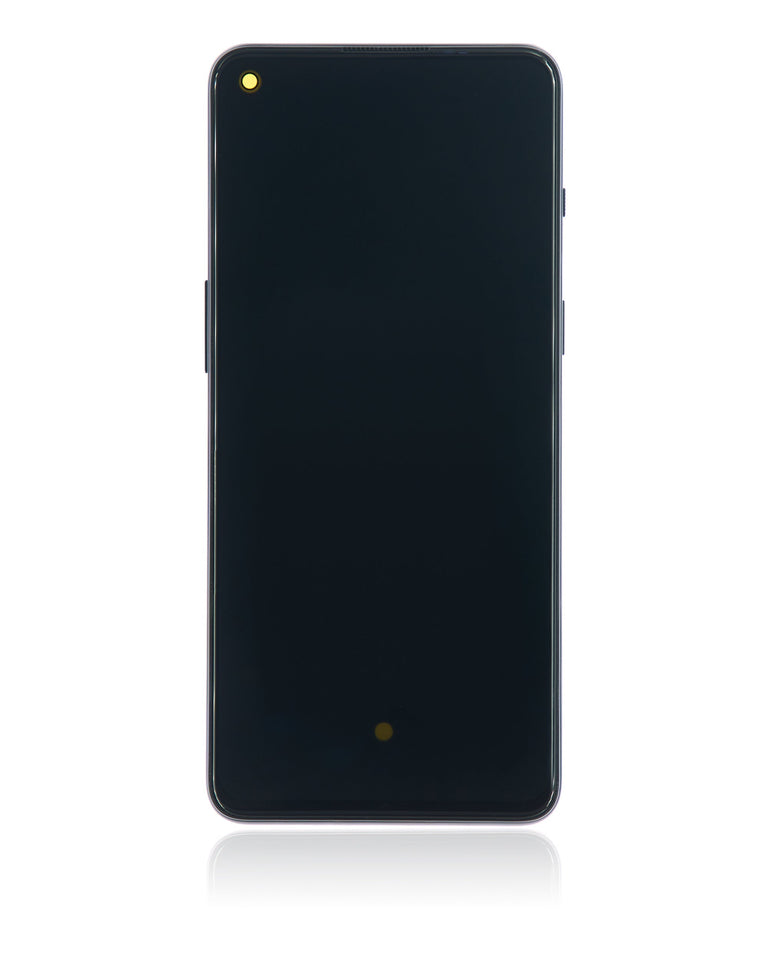 Replacement OLED Assembly With Frame Compatible For OnePlus 9RT 5G (Refurbished) - Hacker Black