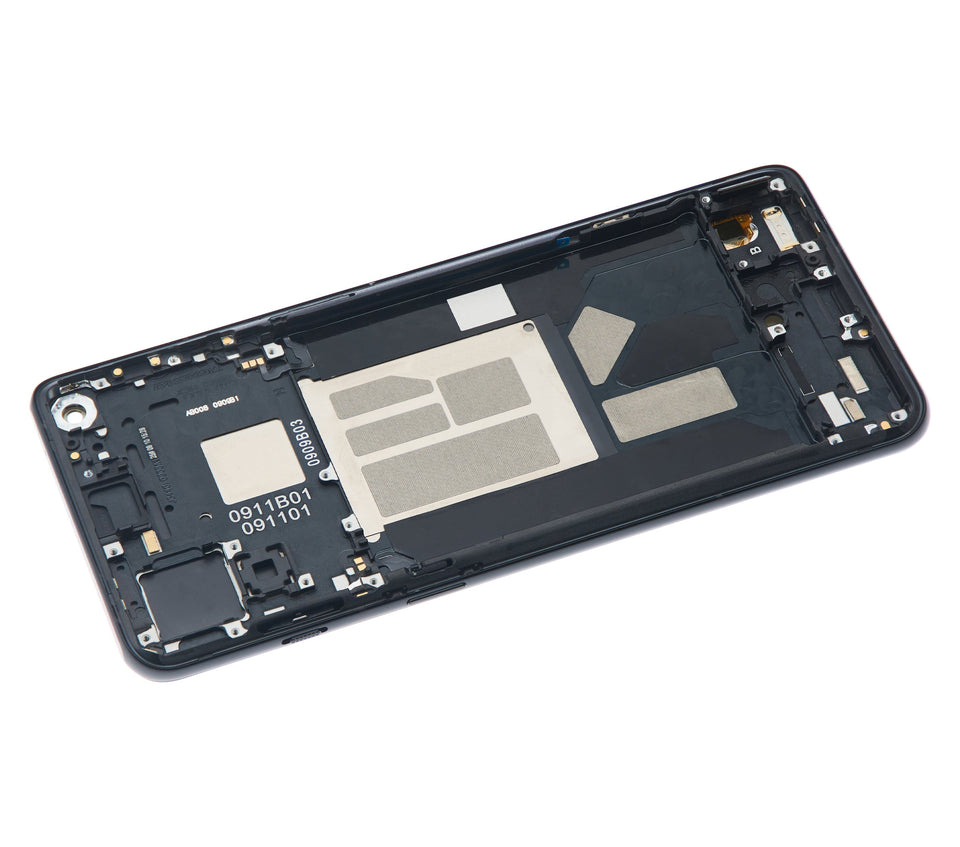 Replacement OLED Assembly With Frame Compatible For OnePlus 9RT 5G (Refurbished) - Hacker Black