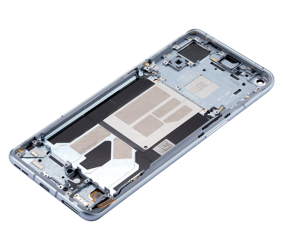 Replacement OLED Assembly With Frame Compatible For OnePlus 9RT 5G (Refurbished) (Blue)