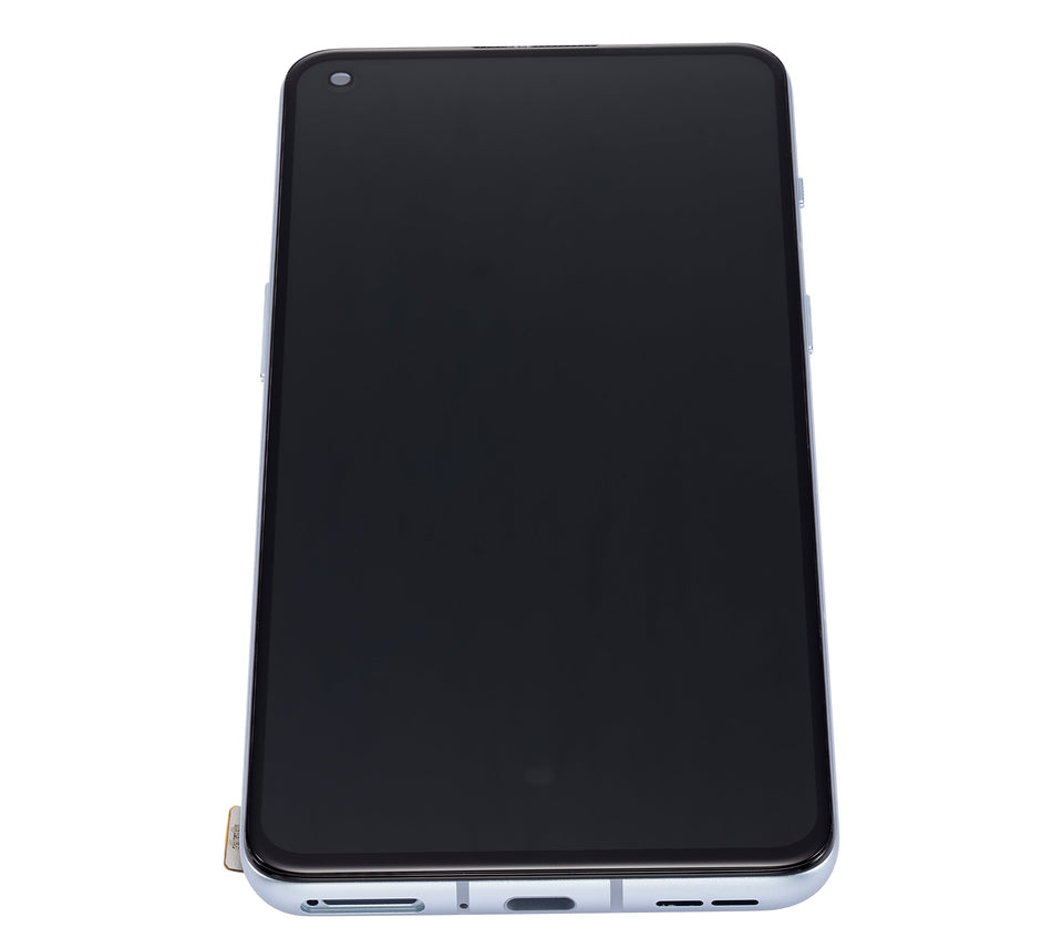 Replacement OLED Assembly With Frame Compatible For OnePlus 9RT 5G (Refurbished) (Blue)