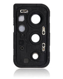 Replacement Back Camera Lens with Cover Bezel Ring Compatible for OnePlus 9RT 5G (Blue)