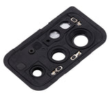 Replacement Back Camera Lens with Cover Bezel Ring Compatible for OnePlus 9RT 5G (Blue)