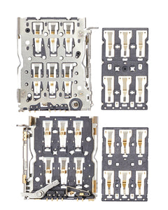 Replacement SIM Card Reader Compatible For OnePlus 9RT / OPPO Reno6 Pro / Reno7 Pro / Find X5 Pro (2 Piece Set)