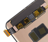 Refurbished OnePlus 11 OLED assembly without frame, showing the high-quality display panel in various colors.