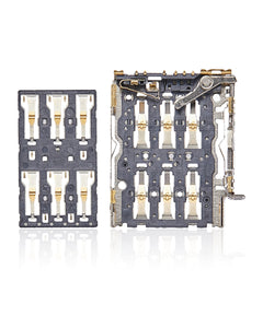Dual SIM card tray replacement for OnePlus 10 Pro, OPPO Reno6, Reno7 Pro, and Find X5, 2-piece set, compatible with My Store.