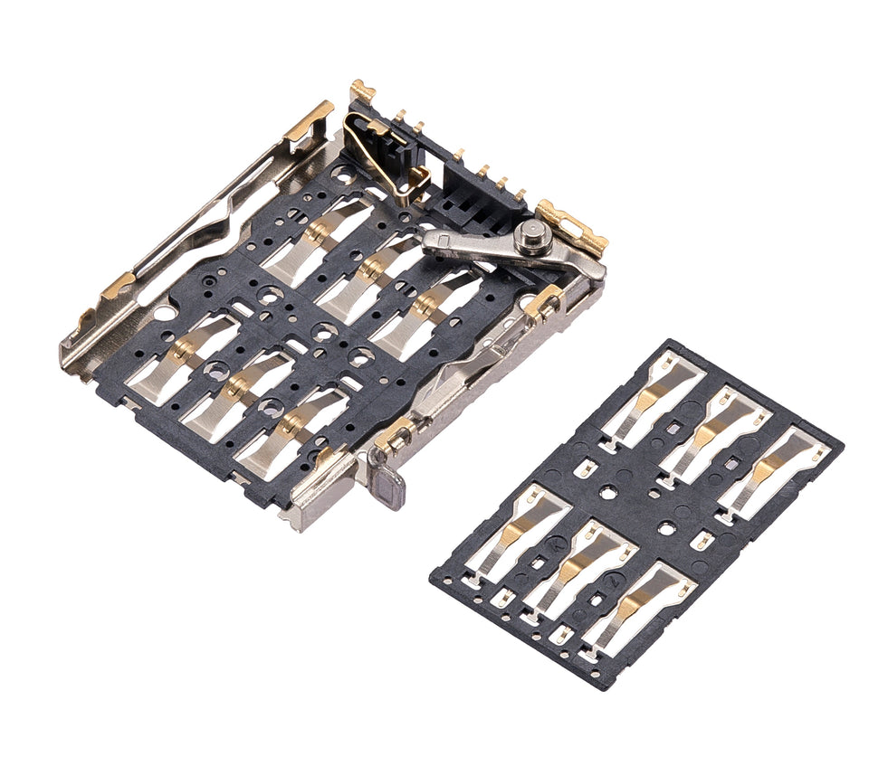 Dual SIM card tray replacement for OnePlus 10 Pro, OPPO Reno6, Reno7 Pro, Find X5, 2-piece set, compatible with My Store.