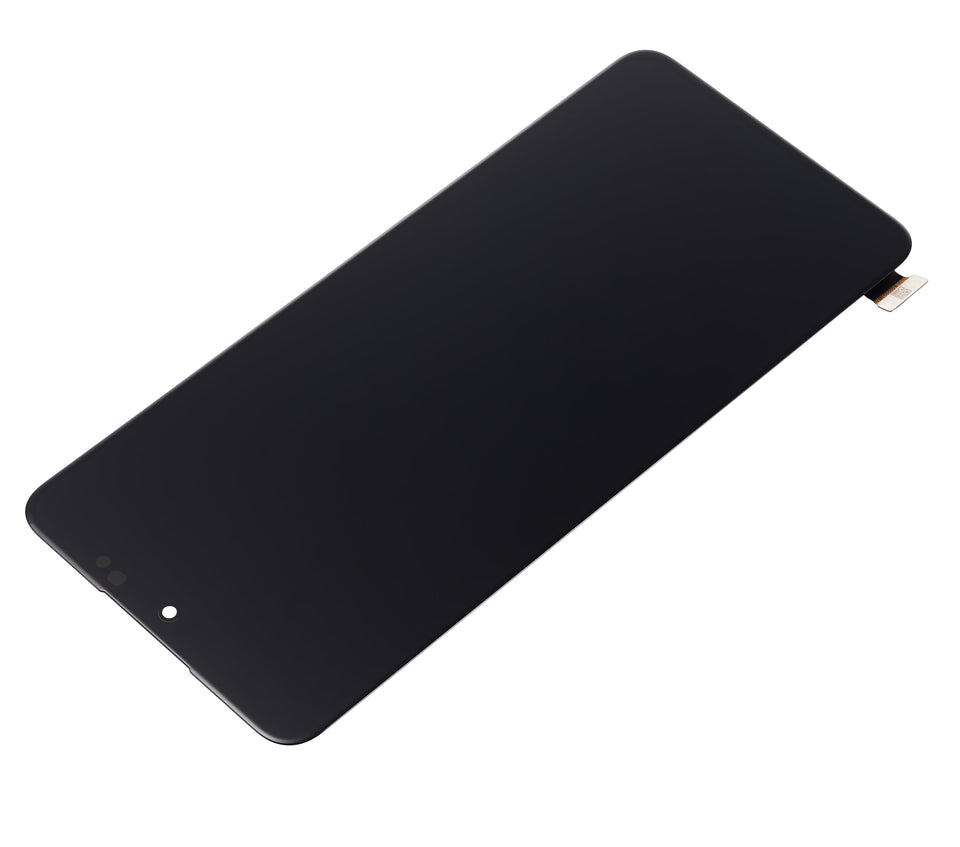 Refurbished OLED assembly without frame for OnePlus Ace phone, showing the high-quality display screen in various colors.