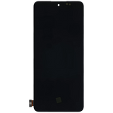 Refurbished replacement OLED assembly without frame for OnePlus 10T, available in all colors, showing the screen display and connectors.