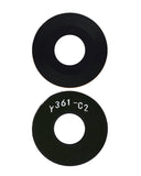 Replacement Back Camera Lens Glass with Adhesive Compatible For OnePlus Nord CE 2 5G 2 Piece Set