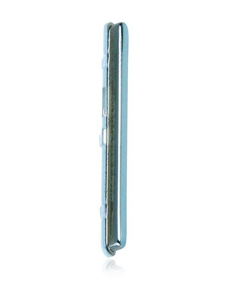Genuine OEM Jade Green replacement volume button for OnePlus 10T 5G smartphone, showing the button and side view.