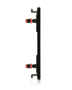 Replacement volume key for OnePlus 8 Pro in onyx black, genuine OEM, showing the key with black finish and connector.