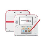 Nintendo 2DS White Handheld Console (Refurbished)