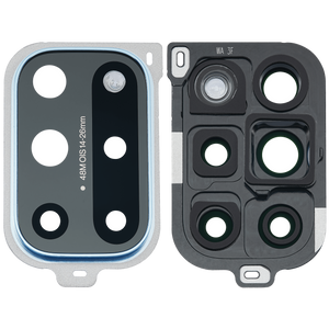 Replacement Back Camera Lens With Bracket Compatible For OnePlus 8T (Blue)