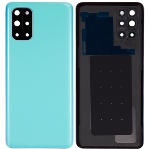 Replacement Back Cover Glass With Camera Lens Compatible For OnePlus 8T (Aftermarket Plus) (Aquamarine Green)