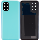Replacement Back Cover Glass With Camera Lens Compatible For OnePlus 8T (Aftermarket Plus) (Aquamarine Green)
