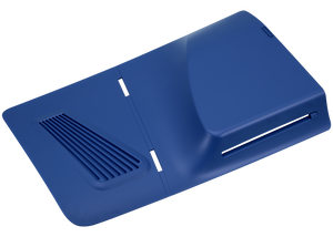 Replacement Console Shell for PlayStation 5 Slim Blue 2 Piece Set