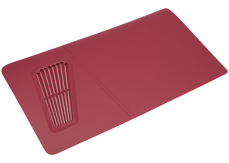 Replacement Console Shell for PlayStation 5 Slim Rose Red 2 Piece Set