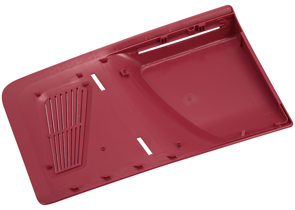 Replacement Console Shell for PlayStation 5 Slim Rose Red 2 Piece Set