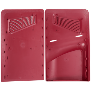 Replacement Console Shell for PlayStation 5 Slim Rose Red 2 Piece Set