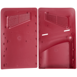 Replacement Console Shell for PlayStation 5 Slim Rose Red 2 Piece Set