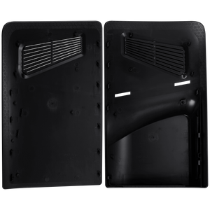 Replacement Console Shell for PlayStation 5 Slim Black 2 Piece Set