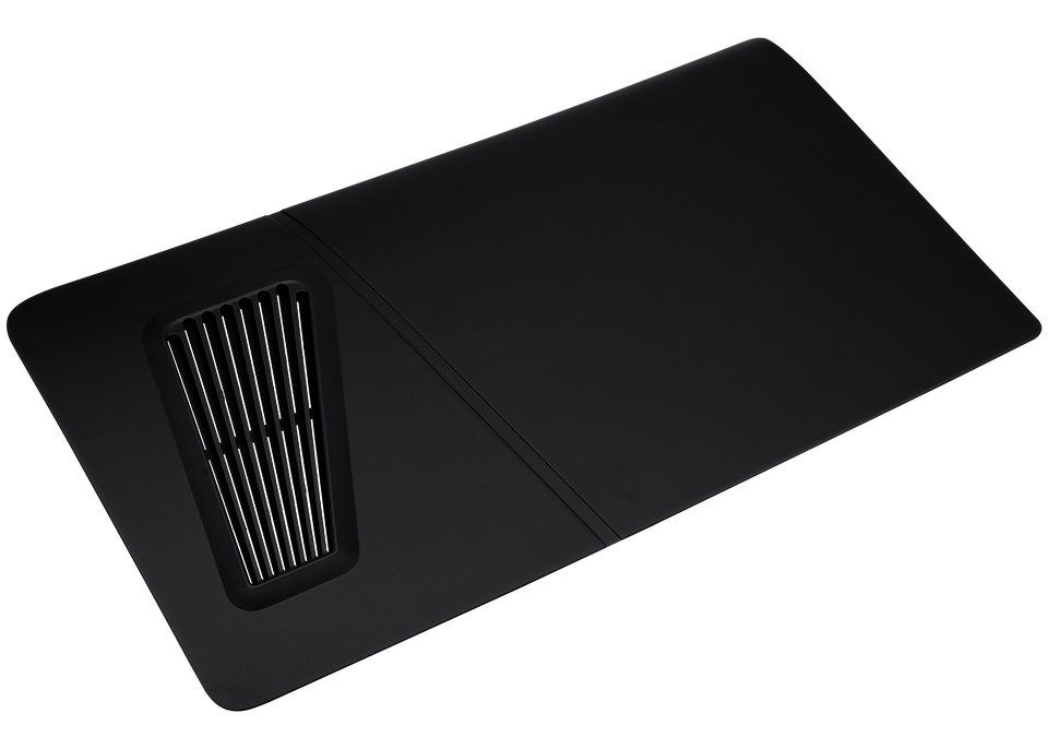 Replacement Console Shell for PlayStation 5 Slim Black 2 Piece Set