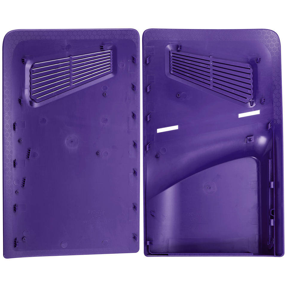 Replacement Console Shell for PlayStation 5 Slim Purple 2 Piece Set