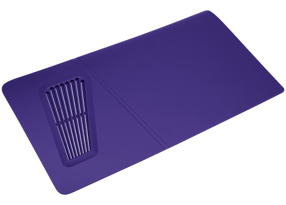 Replacement Console Shell for PlayStation 5 Slim Purple 2 Piece Set