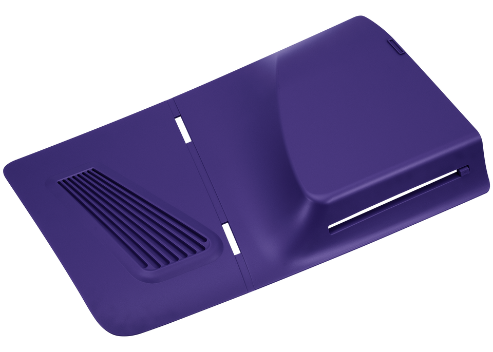 Replacement Console Shell for PlayStation 5 Slim Purple 2 Piece Set