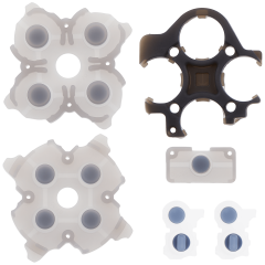 Replacement Conductive Rubber Pads Compatible for PlayStation 5 (V3) (6 Piece Set)
