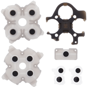 Replacement Conductive Rubber Pads Compatible for PlayStation 5 (V3) (6 Piece Set)