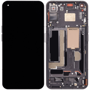 Replacement OLED Assembly With Frame Compatible For Nothing Phone 1 Refurbished (Black)