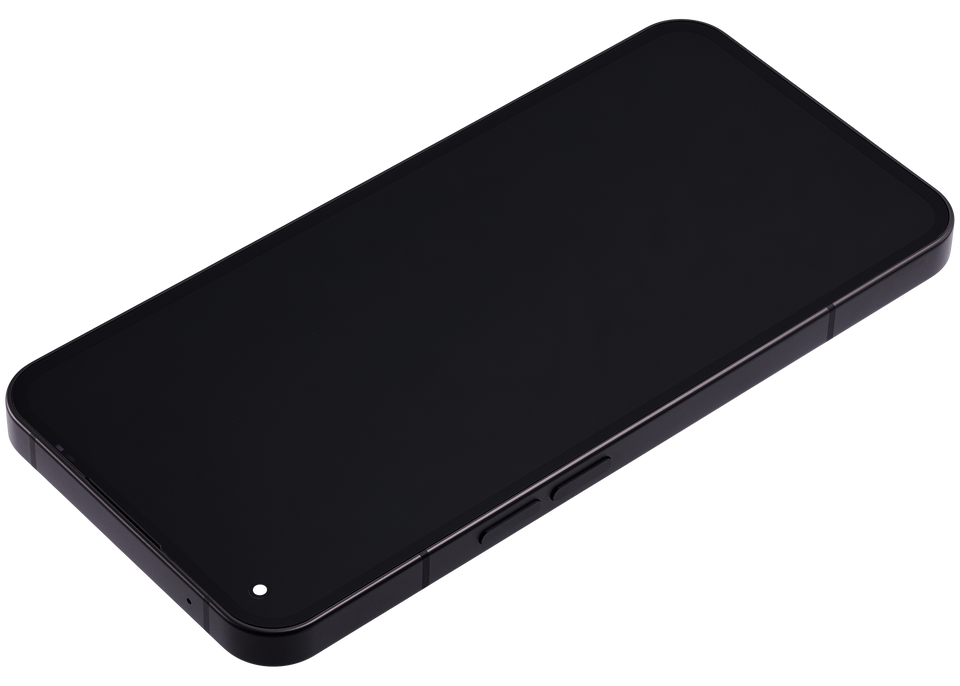 Replacement OLED Assembly With Frame Compatible For Nothing Phone 1 Refurbished (Black)