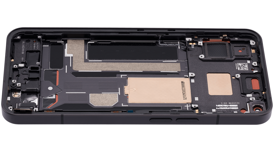 Replacement OLED Assembly With Frame Compatible For Nothing Phone 1 Refurbished (Black)