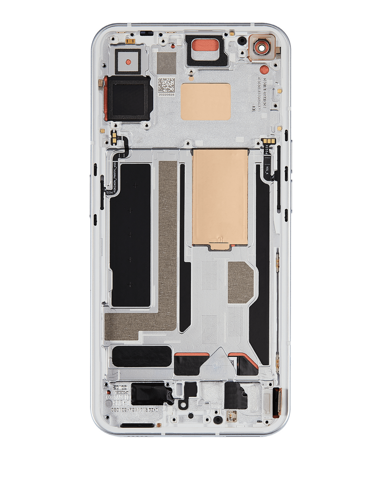 Replacement OLED Assembly With Frame Compatible For Nothing Phone 1 Refurbished (White)