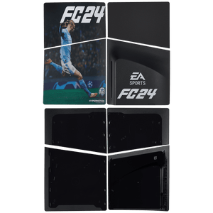 Replacement Faceplate Cover Top and Bottom for Sony PlayStation 5 Slim Disc Edition EA Sports FC24 FIFA