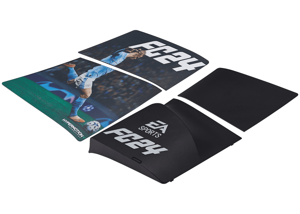 Replacement Faceplate Cover Top and Bottom for Sony PlayStation 5 Slim Disc Edition EA Sports FC24 FIFA